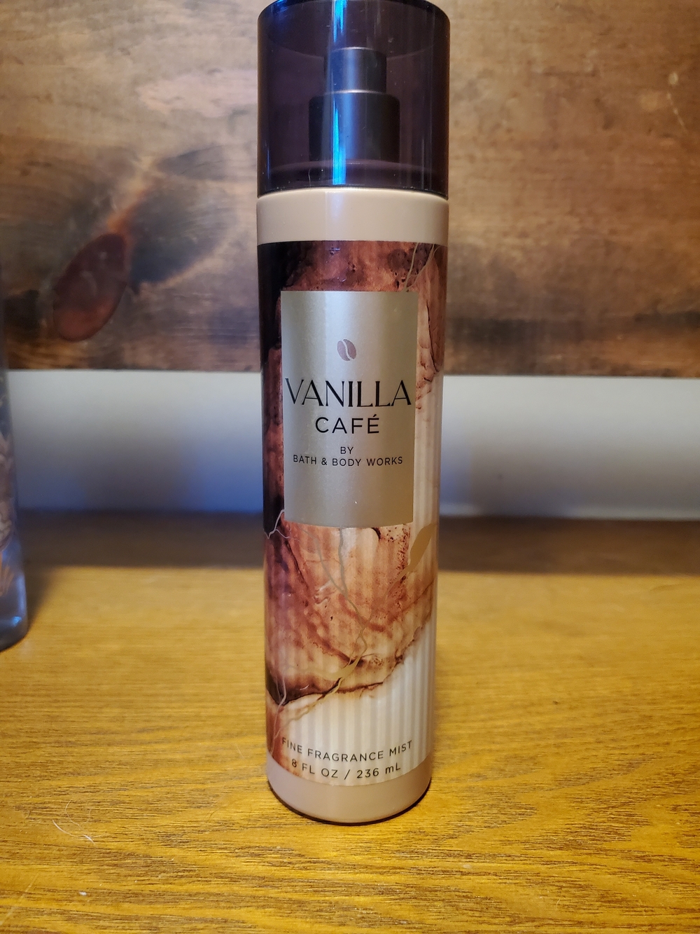 Bath & Body Works Vanilla Café Fine Fragrance Mist - Brown & Cream
